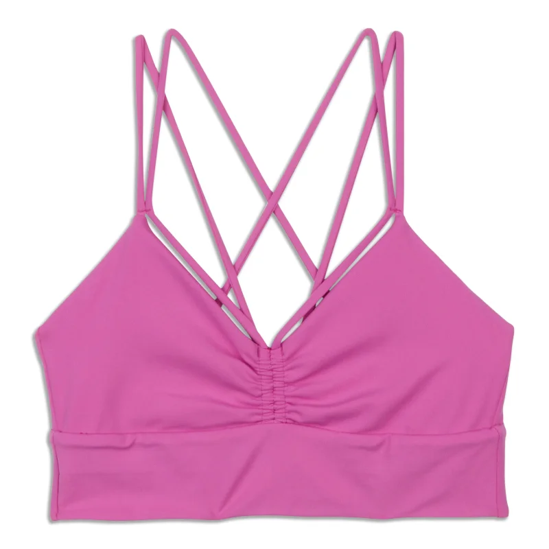 Nulu Strappy V-Neck Yoga Bra - Resale