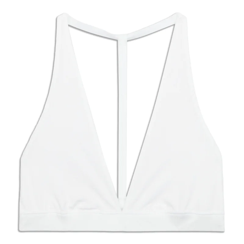 Wundermost Ultra-Soft T-Strap Triangle Bralette - Resale