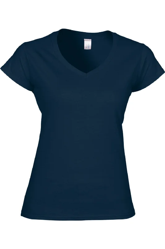 Gildan Ladies Soft Style Short Sleeve V-Neck T-Shirt