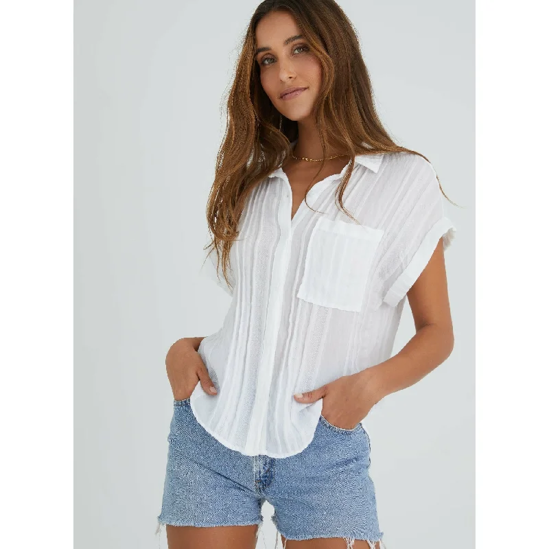 Short Sleeve Pocket Button Down