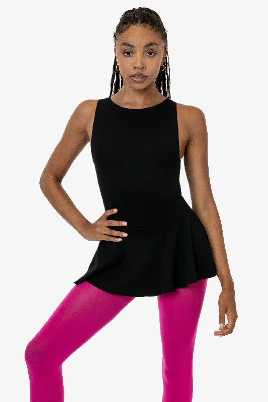 PON413 - Ponte Boatneck Ballerina Skirted Leotard