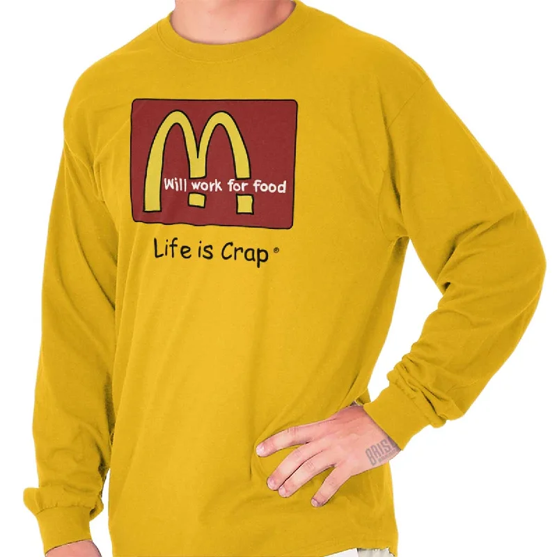 Fast Food Long Sleeve Tee