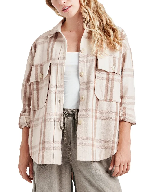 Splendid Tatum Plaid Shacket